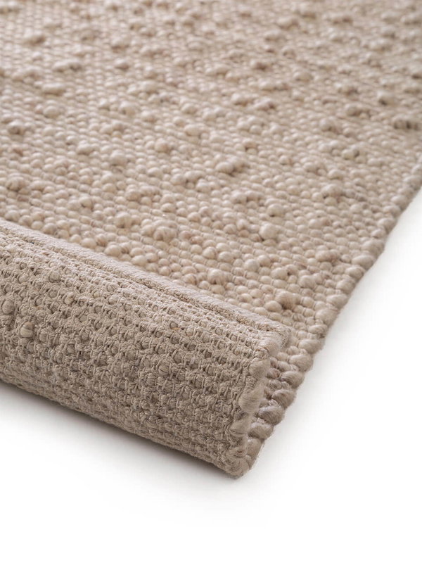 Design Wollteppich Lana Beige