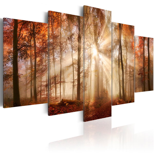 Art print on canvas 'Forest Fog'