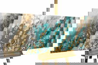 Handgemaltes Gemälde 'Glacial Shore' 150x50cm | inkl. Echtheitszertifikat Handgemaltes Gemälde 'Glacial Shore' 150x50cm | inkl. Echtheitszertifikat