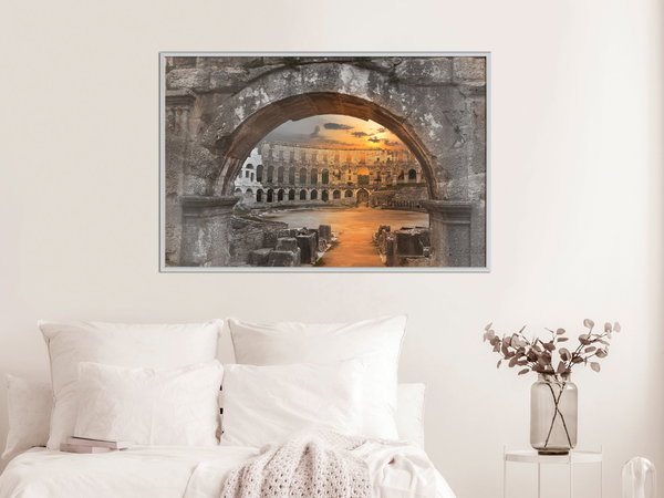 Poster 'Sunset in the Ancient City'