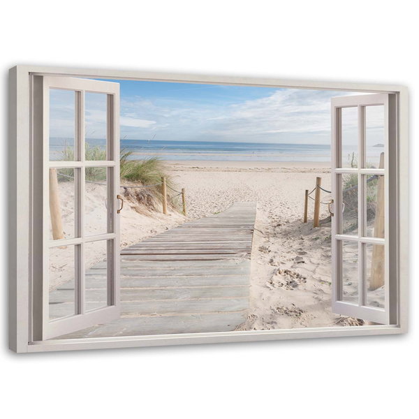 Kunstdruck auf Leinwand 'Sand Calm'