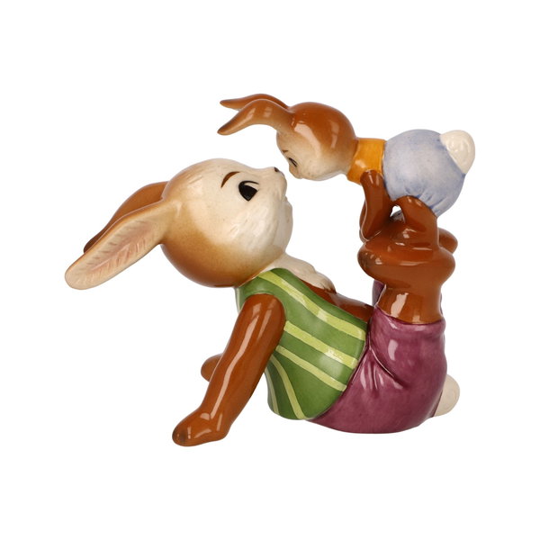 Porzellan Figur 'Frechdachs' von Goebel 10x9x6cm