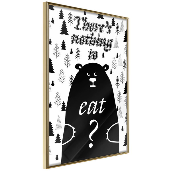 Poster 'There's Nothing To Eat?'