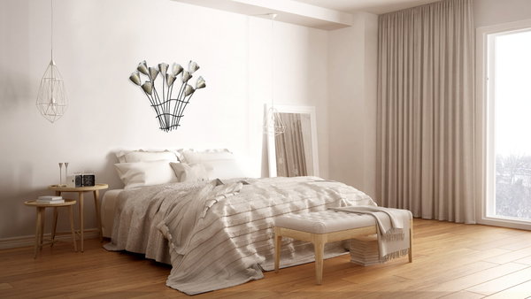 Con un espectacular efecto en su vivienda