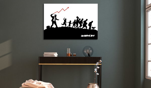 Kunstdruck auf Leinwand 'Race Wide'