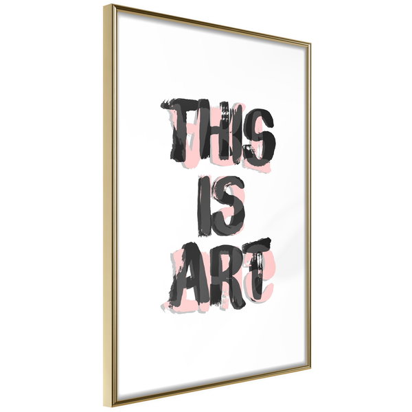 Poster 'This Is Art'