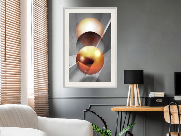 Poster 'Enchanted Globes'