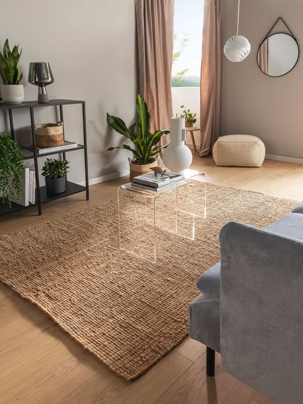 Design Juteteppich Svea natural