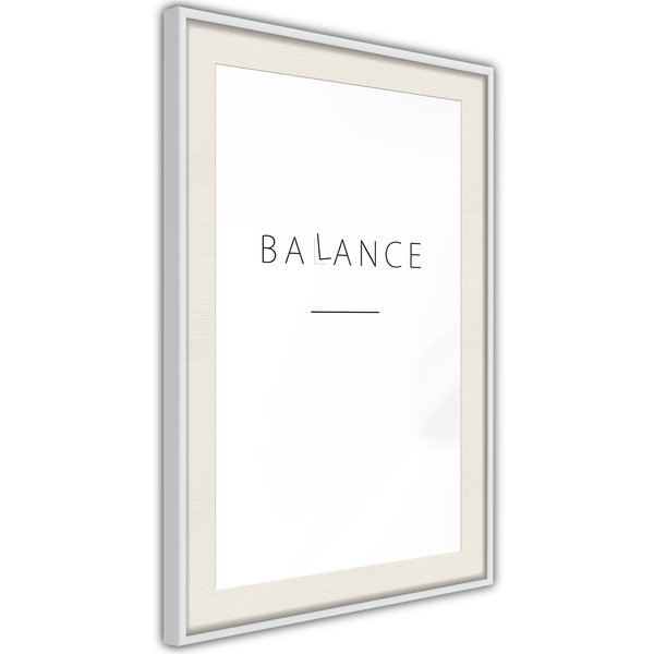 Poster 'Balance'