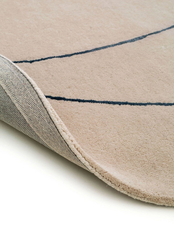 Design Wollteppich Shape Beige