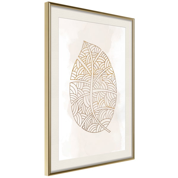 Poster 'Leaf Veins'