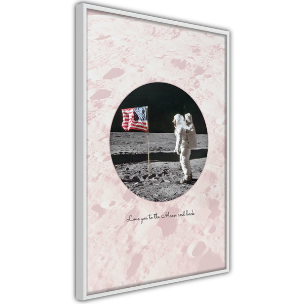 Poster 'Love You to the Moon and Back'
