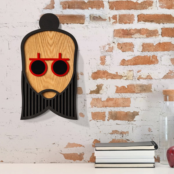 Masque decoratif mural 'Mayson'