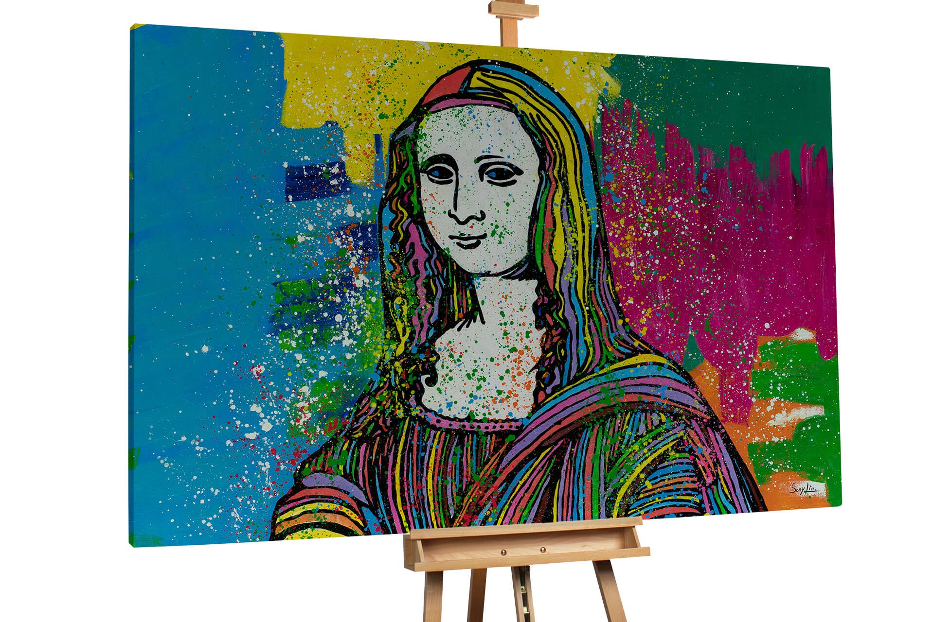 Order oil | painting \'Colors KunstLoft Mona Lisa\' of