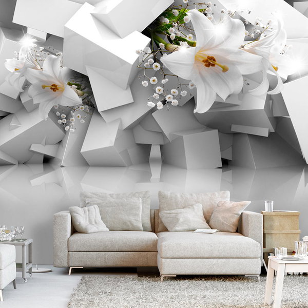 Selbstklebende Tapete 'Floral Breakout'