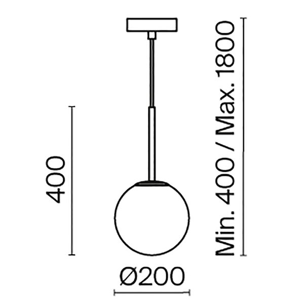 Pendelleuchte 'Basic Form 4'