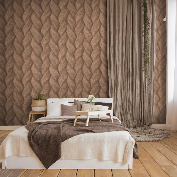 Ταπετσαρία 'Braids - First Variant'