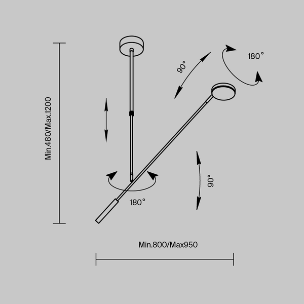Lampa Sufitowa 'Fad 6'