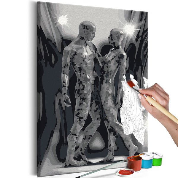 Painting by numbers adults 'Lovers'