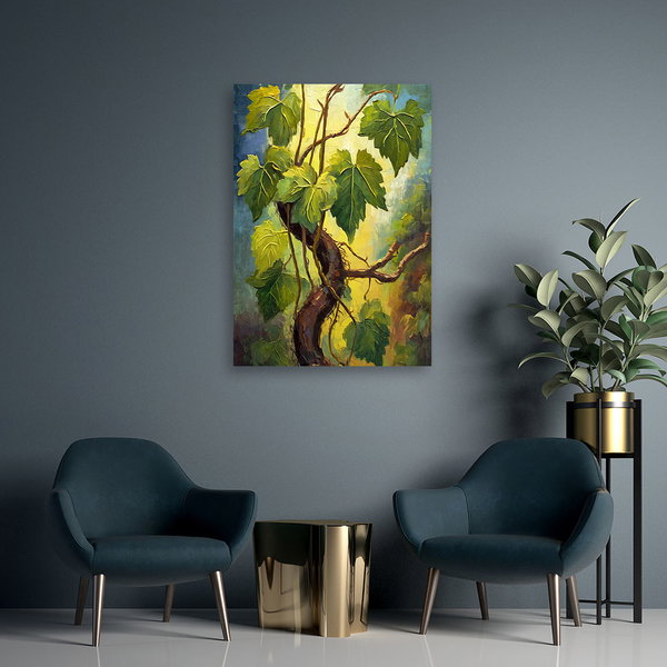 Kunstdruck auf Leinwand 'Vineyard Dreams 2'