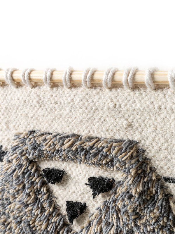 Elegant blandning av material i detalj