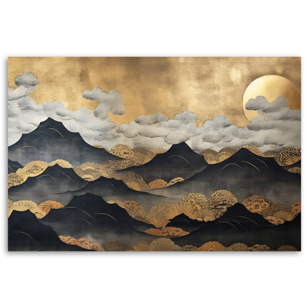 Kunstdruck auf Leinwand 'Sea of Clouds'