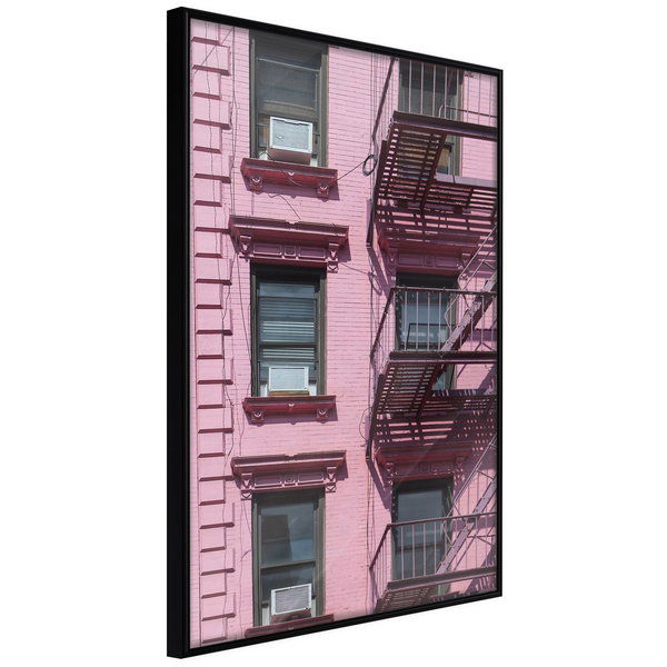 Poster 'Pink Facade'