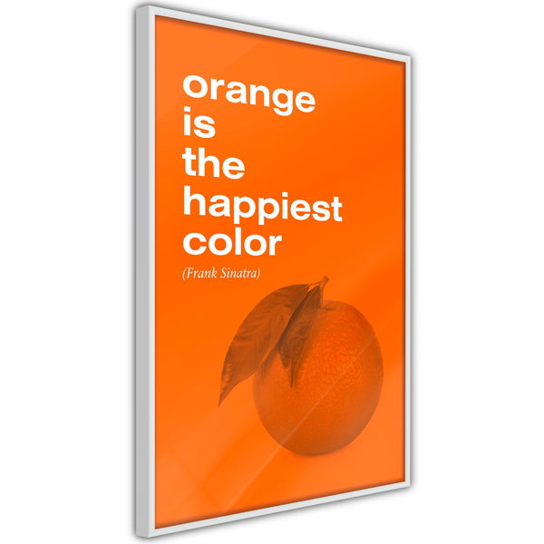 Poster 'The Happiest Colour'