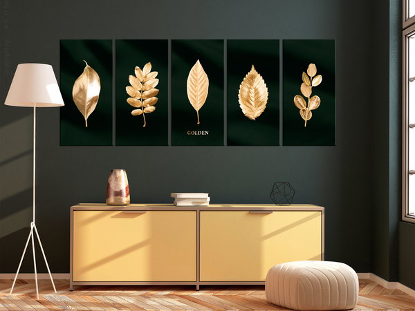 Art print on canvas 'Noble Collection (5 Parts) Narrow'