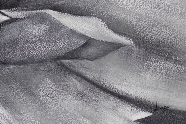 Pintura aplicada con generosidad