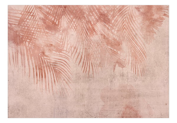 Papel pintado autoadhesivo 'Pink Palm Trees'