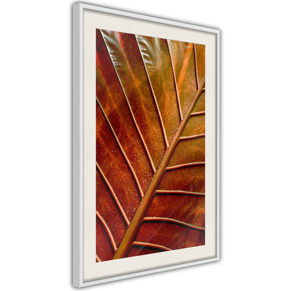 Poster 'Bronze Leaf'