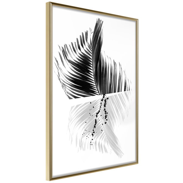Poster 'Abstract Feather'