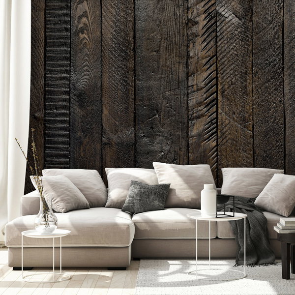 Papel de parede auto-adesivo 'Wooden Trace'