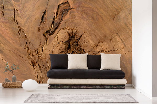Tapete 'Log of Wood' 400x270cm
