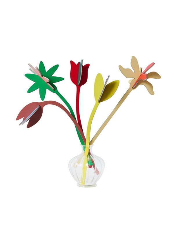 Sculpturi din hârtie 'Bright Floral Stems'