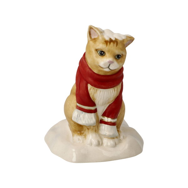 Porzellan Figur 'Schneeballschlacht' von Goebel 6x7x5cm
