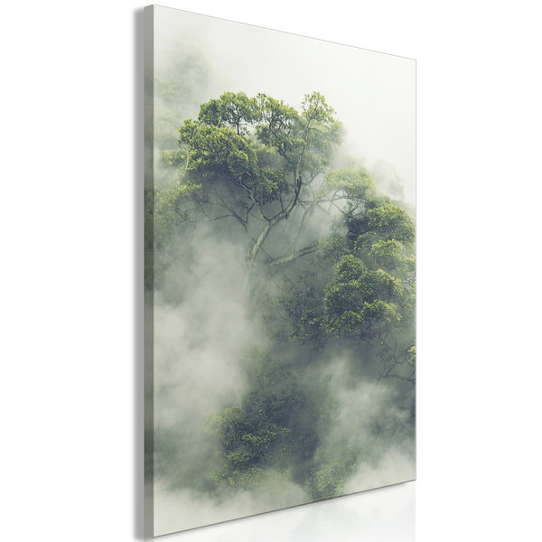 Impression sur toile 'Foggy Amazon Vertical'