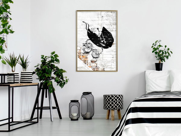 Poster 'Speeding Stroller'