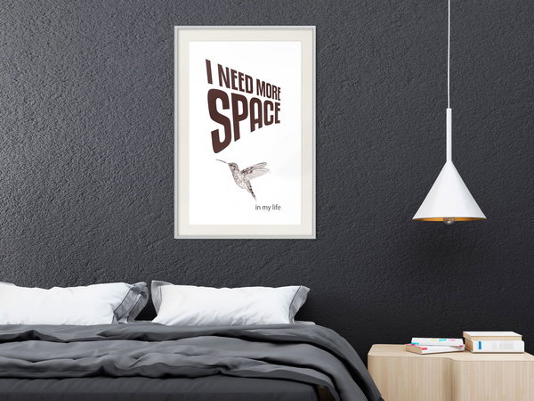 Poster 'I Need More Space'