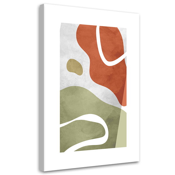 Kunstdruck auf Leinwand 'Earth Tones 1'