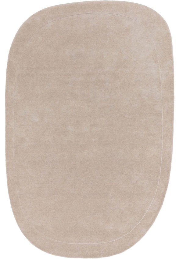 Design Wollteppich Shape Beige