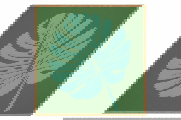 Paper Art 'Monstera Leaf' 20x20inches