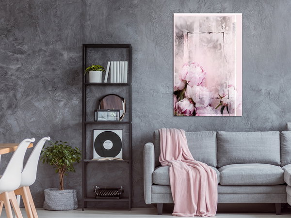 Kunstdruck auf Leinwand 'Beginning of Spring Vertical'
