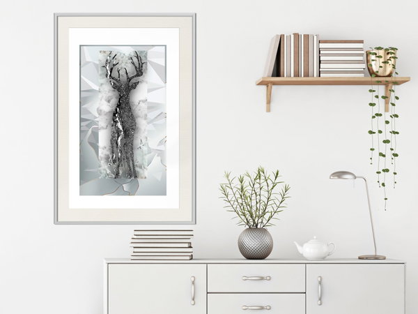Plakat 'Crystal Deer'