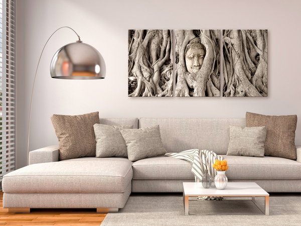 Kunstdruck auf Leinwand 'Meditation's Tree'