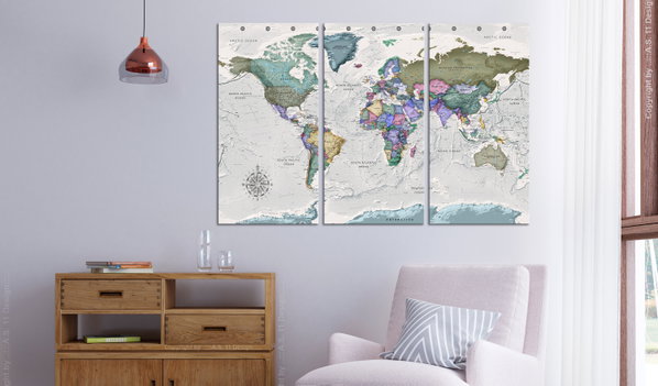 Pinnwand Bild 'World Destinations (3-teilig)'