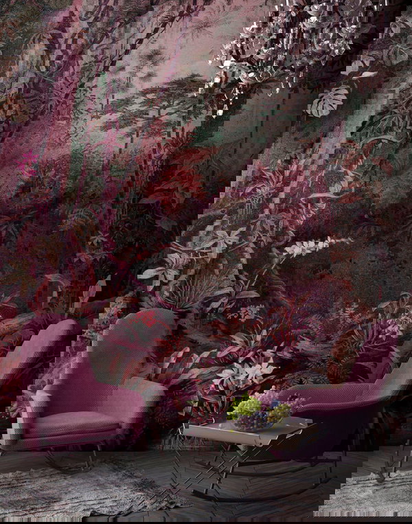 Behang 'Jungle 1' 400x270cm