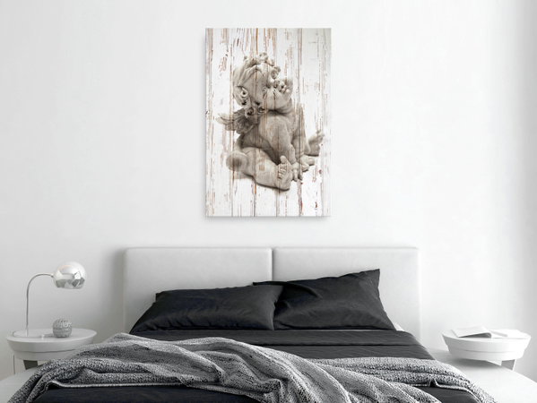 Art print on canvas 'Pensive Cupid Vertical'