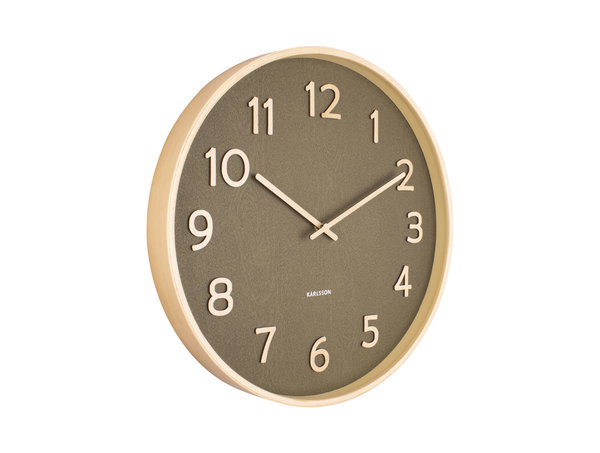 Minimalistische Wanduhr